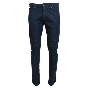 Exte Blue Cotton Tapered Slim Fit Men Casual Denim Men's Jeans